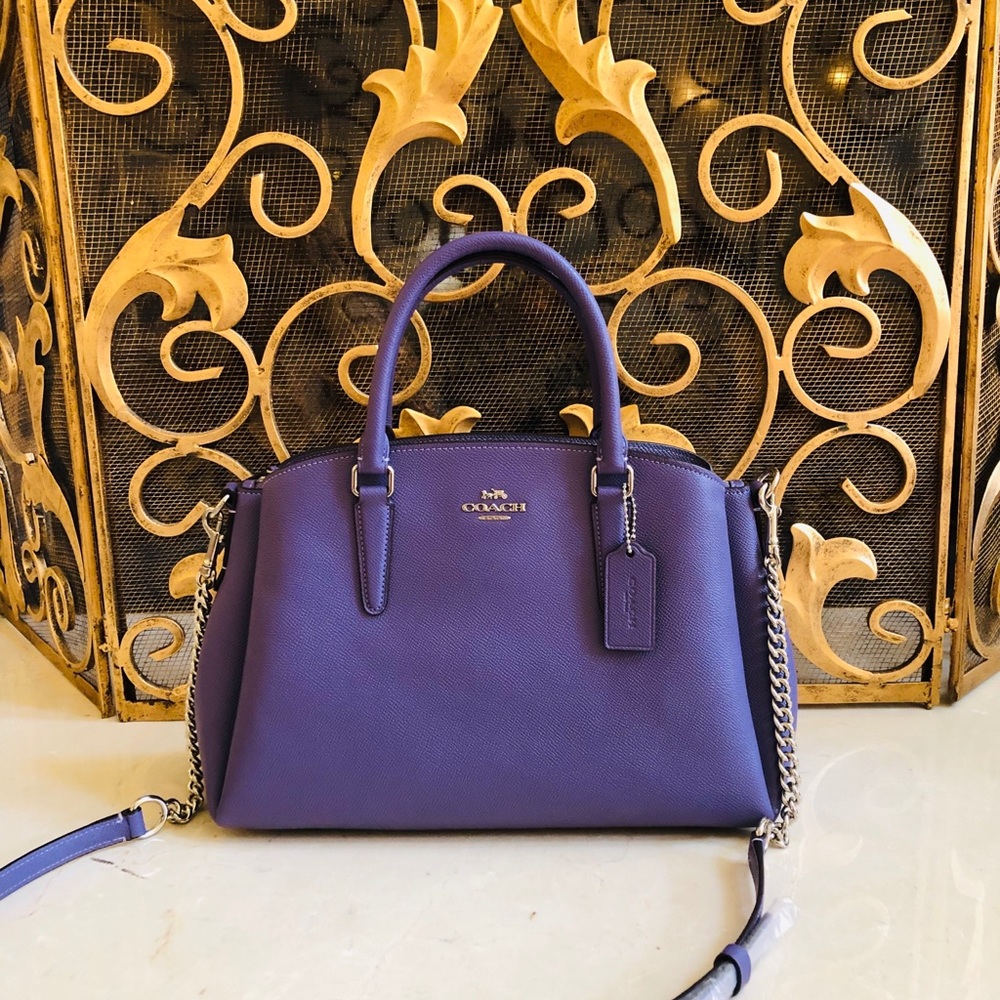 NWT Coach Large sage leather Satchel&wallet Set - Picture 3 of 7